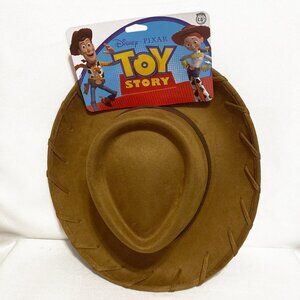 Disney Deluxe Woody Cowboy Hat for Adults - Brown Suede Hat with Adjustable Band
